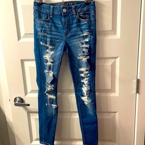 American eagle super super stretch
